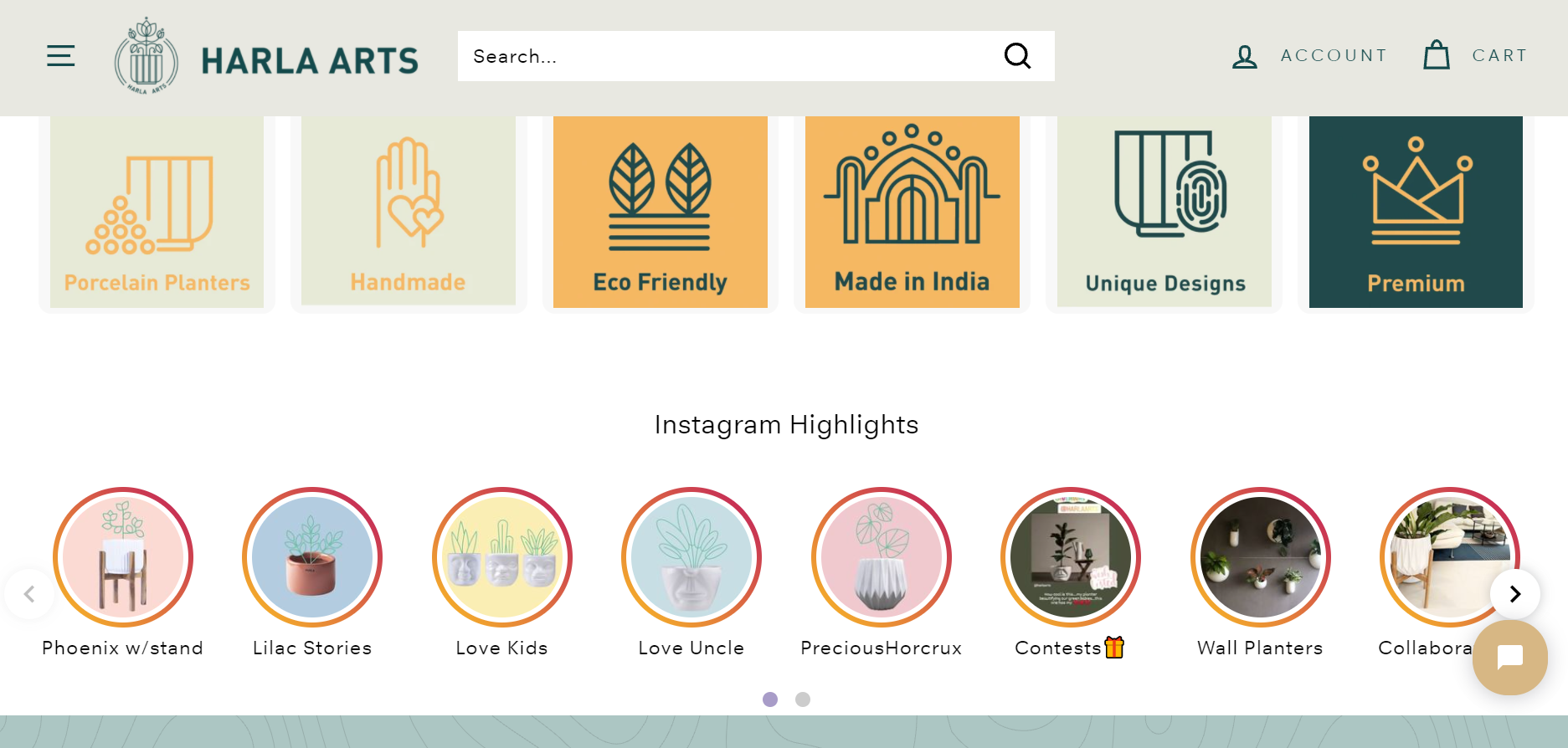 Instagram stories on Shopify store